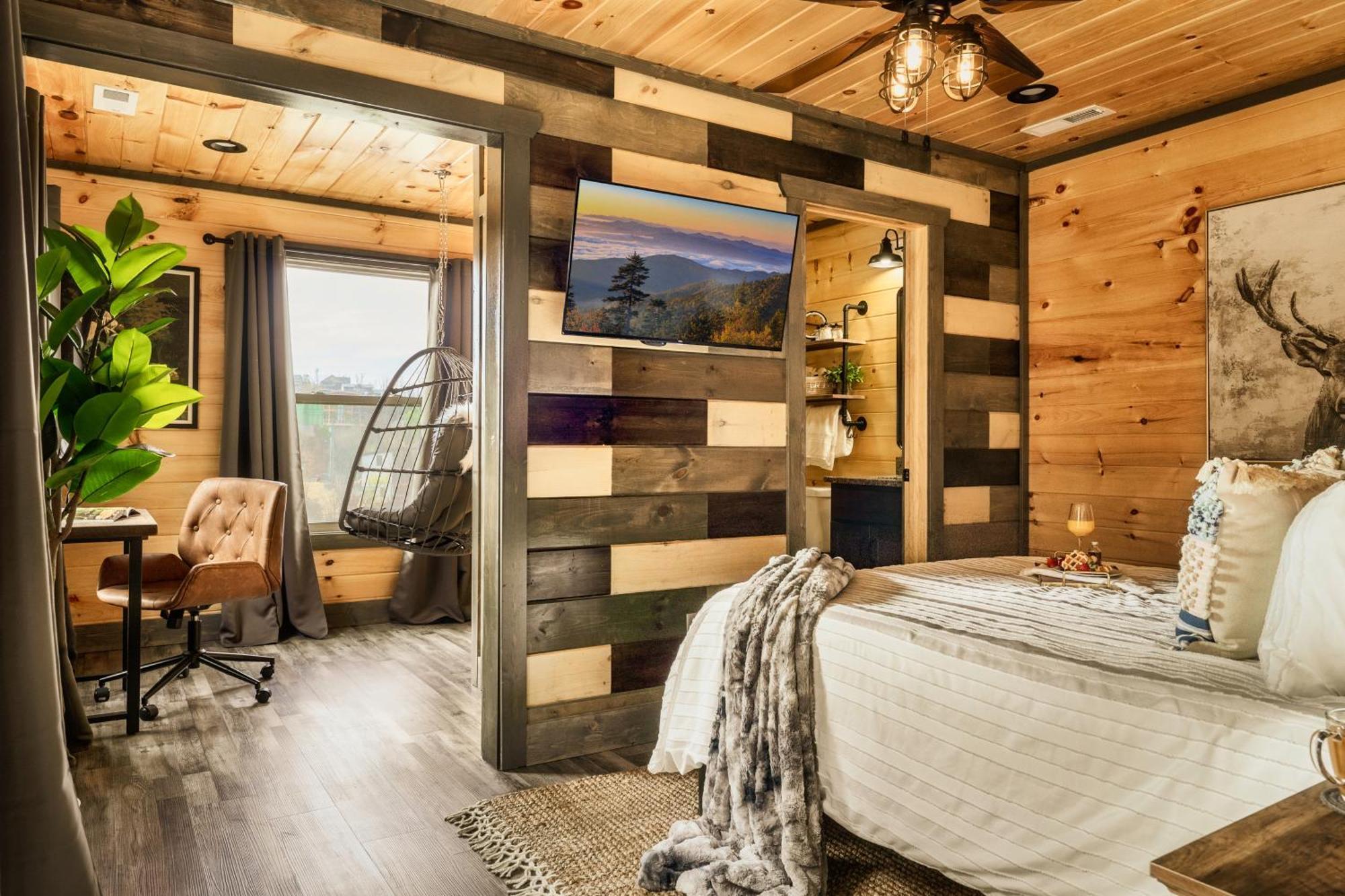 Mountainscape - Brand New Cabin W Views - Hottub - Firetable - Ps5 - Pooltable - 3 Pools Гатлинбург Экстерьер фото