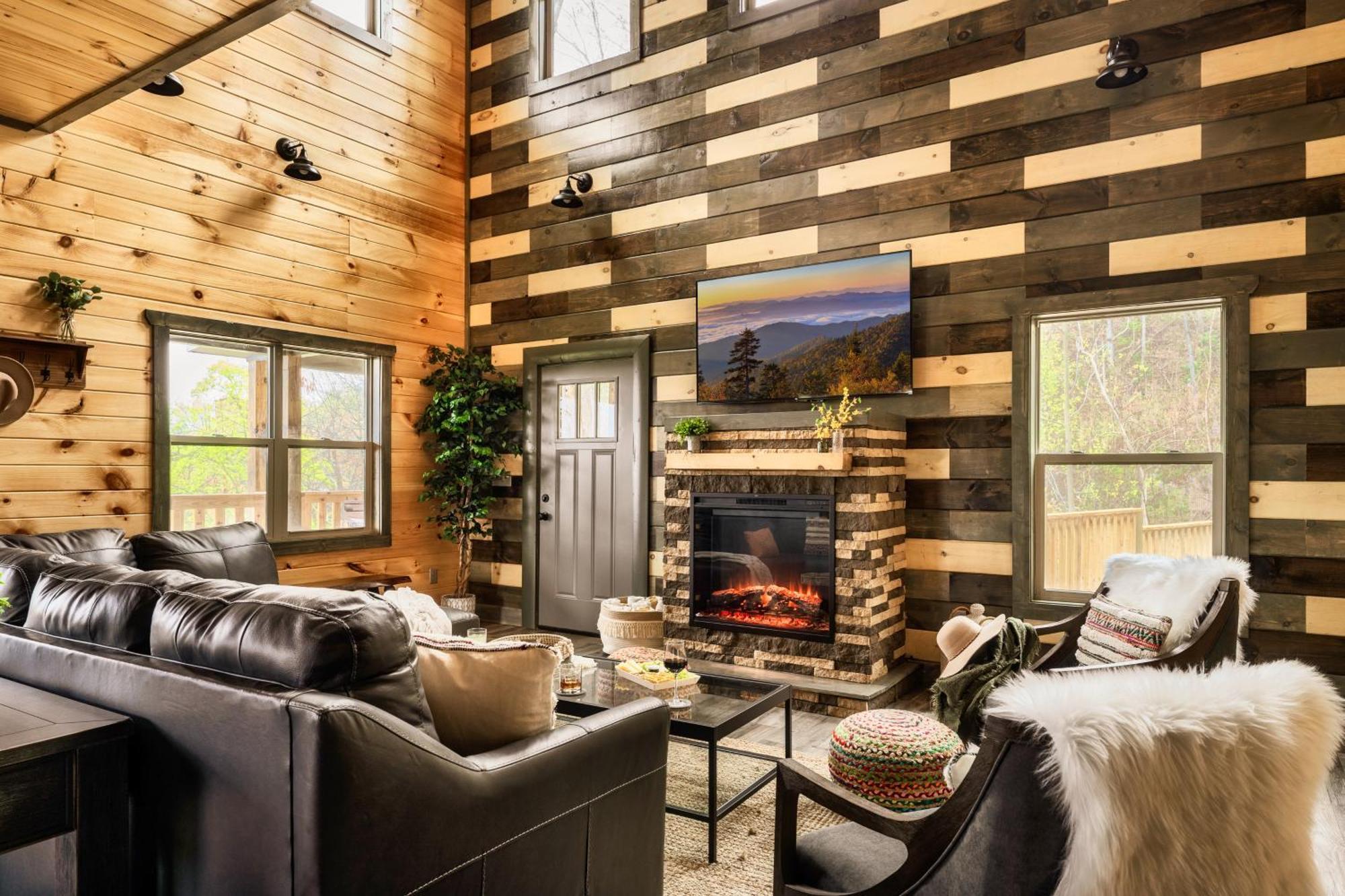 Mountainscape - Brand New Cabin W Views - Hottub - Firetable - Ps5 - Pooltable - 3 Pools Гатлинбург Экстерьер фото